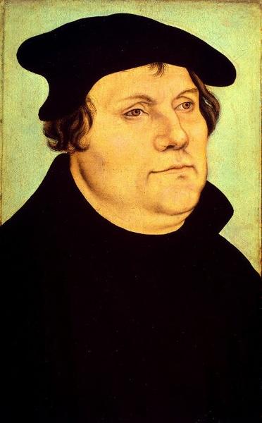 Order Oil Painting Replica Martin Luther by Lucas Cranach The Elder (1472-1553, Germany) | ArtsDot.com