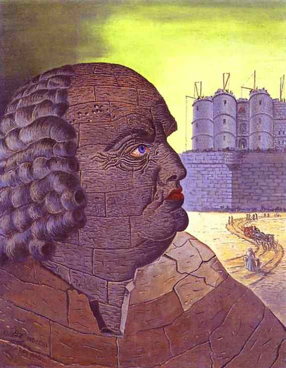 Order Artwork Replica The Imaginary Portrait of the Marquis de Sade by Man Ray (Inspired By) (1890-1976, United States) | ArtsDot.com