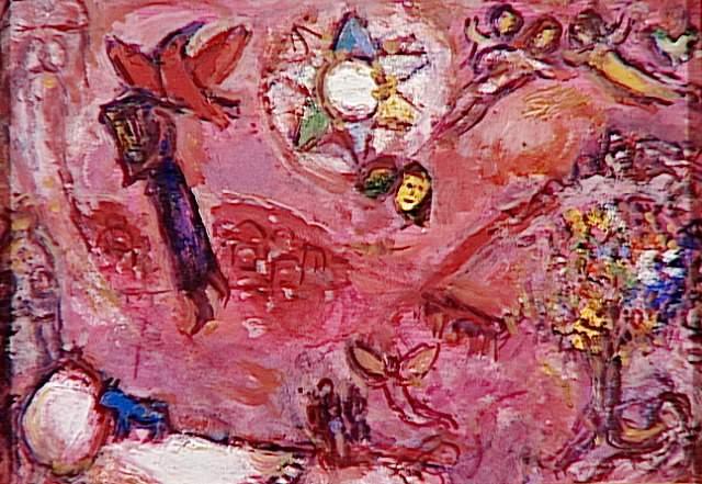 Order Oil Painting Replica Song of Songs V, 1965 by Marc Chagall (Inspired By) (1887-1985, Belarus) | ArtsDot.com