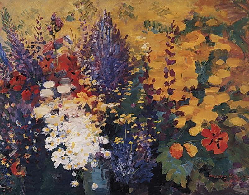 Order Oil Painting Replica May flowers, 1947 by Martiros Saryan (Inspired By) (1880-1972, Russia) | ArtsDot.com