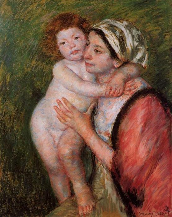 Order Art Reproductions Mother And Child, 1908 by Mary Stevenson Cassatt (1843-1926, United States) | ArtsDot.com
