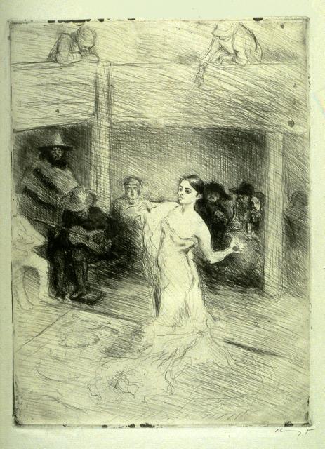 Order Artwork Replica The Dancer Marietta di Rigardo, 1904 by Max Slevogt (1868-1932, Germany) | ArtsDot.com
