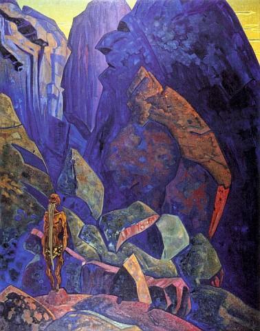 Order Paintings Reproductions Ecstasy, 1918 by Nicholas Roerich (1874-1947, Russia) | ArtsDot.com