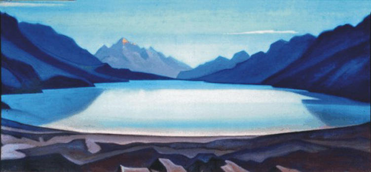 Order Paintings Reproductions Lake Sheshnag, 1939 by Nicholas Roerich (1874-1947, Russia) | ArtsDot.com