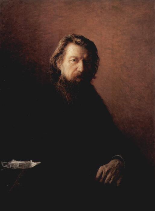 Buy Museum Art Reproductions Portrait of Alexei Antipowitsch Potechin, 1876 by Nikolai Ge (1831-1894, Russia) | ArtsDot.com