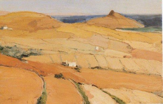 Buy Museum Art Reproductions Landscape of Tinos by Nikolaos Lytras (1883-1927, Greece) | ArtsDot.com