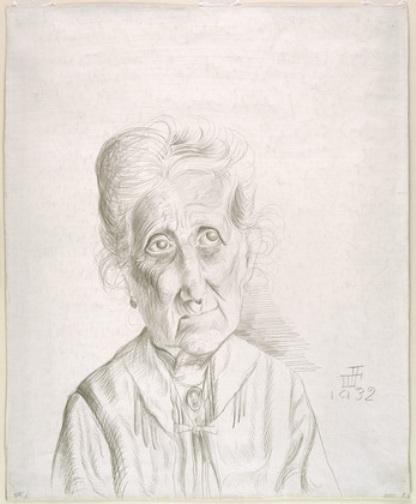 Order Artwork Replica Old Woman by Otto Dix (Inspired By) (1891-1969, Germany) | ArtsDot.com