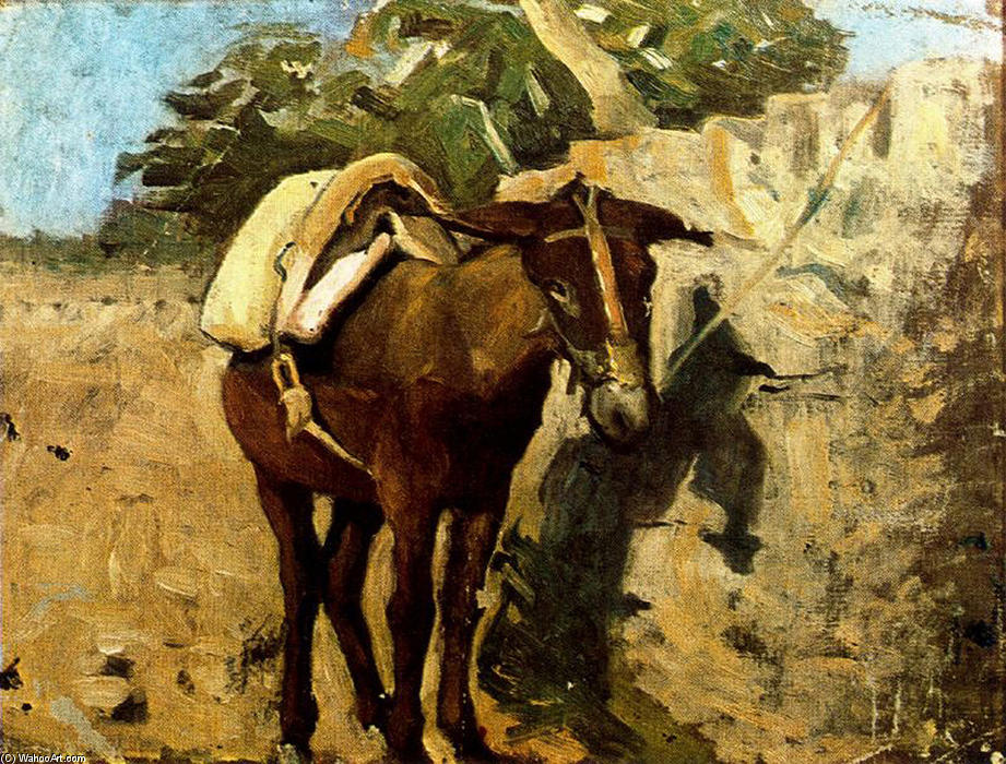Order Art Reproductions Mule by Pablo Picasso (Inspired By) (1881-1973, Spain) | ArtsDot.com