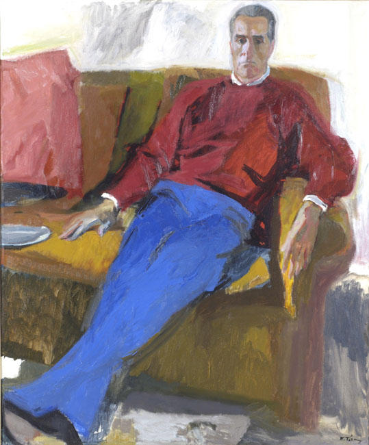 Portrait of A.K, 1998 by Panayiotis Tetsis (1925-2016, Greece) Panayiotis Tetsis | ArtsDot.com