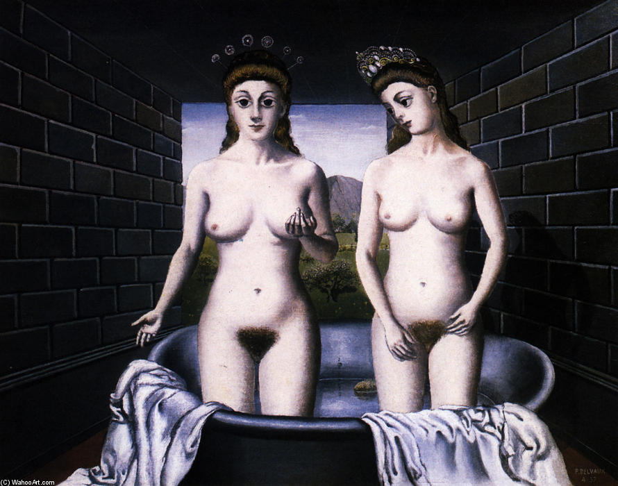 Order Paintings Reproductions Birth of Venus, 1937 by Paul Delvaux (Inspired By) (1897-1994, Belgium) | ArtsDot.com