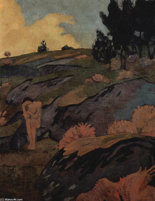 Order Paintings Reproductions Melancholia, or Breton Eve, 1890 by Paul Serusier (1864-1927, France) | ArtsDot.com