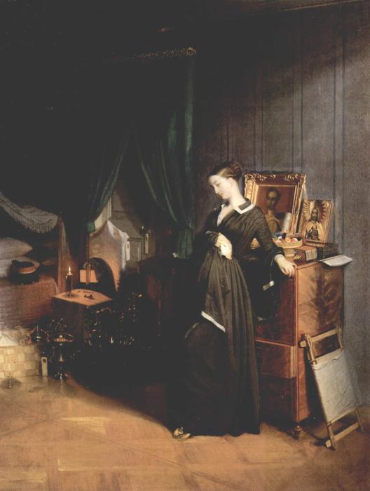 Buy Museum Art Reproductions The Widow by Pavel Fedotov (1815-1852) | ArtsDot.com