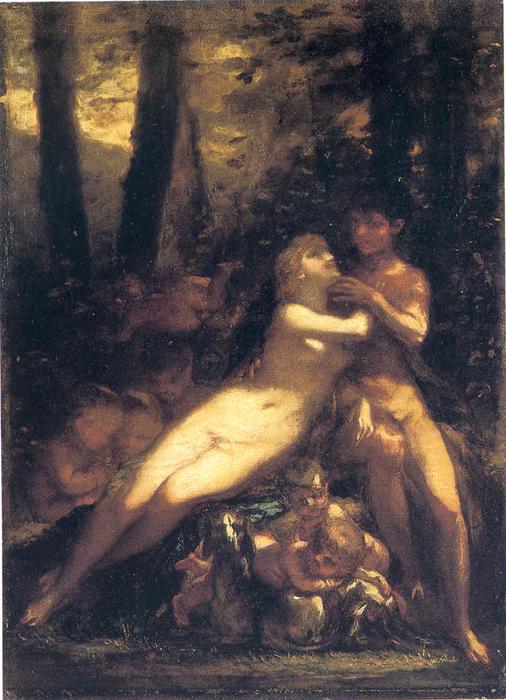 Buy Museum Art Reproductions Study for `` Venus And Adonis`` by Pierre-Paul Prud'hon (1758-1823, France) | ArtsDot.com