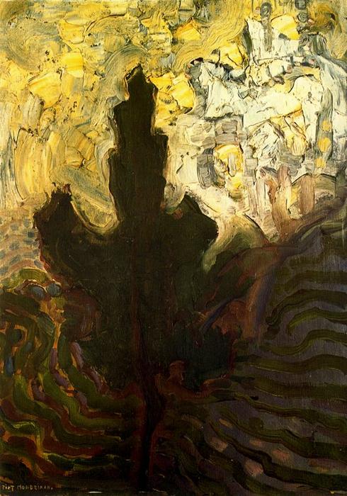 Order Oil Painting Replica not identified by Piet Mondrian (1872-1944, Netherlands) | ArtsDot.com