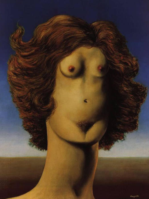 Order Paintings Reproductions Rape, 1934 by Rene Magritte (Inspired By) (1898-1967, Belgium) | ArtsDot.com