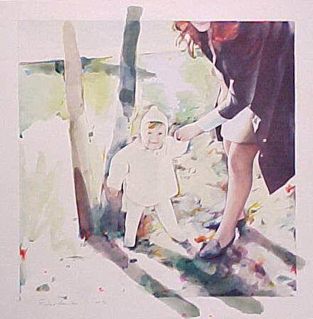 Mother and Child, 1984 by Richard Hamilton (1922-2011, United Kingdom) Richard Hamilton | ArtsDot.com