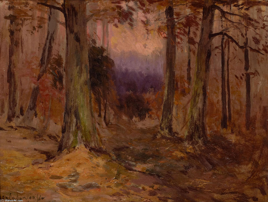 Order Oil Painting Replica Landscape Sketch, 1909 by Robert Julian Onderdonk (1880-1922, United States) | ArtsDot.com