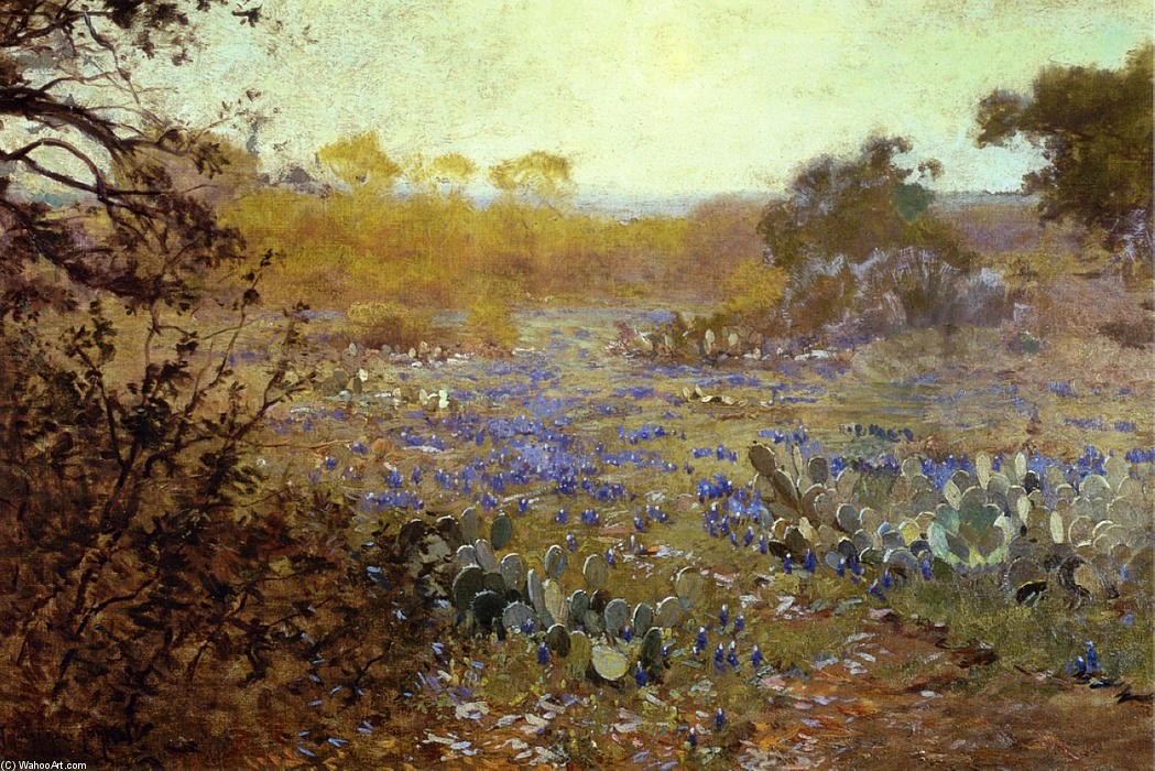 Order Paintings Reproductions Spring Morning, 1911 by Robert Julian Onderdonk (1880-1922, United States) | ArtsDot.com