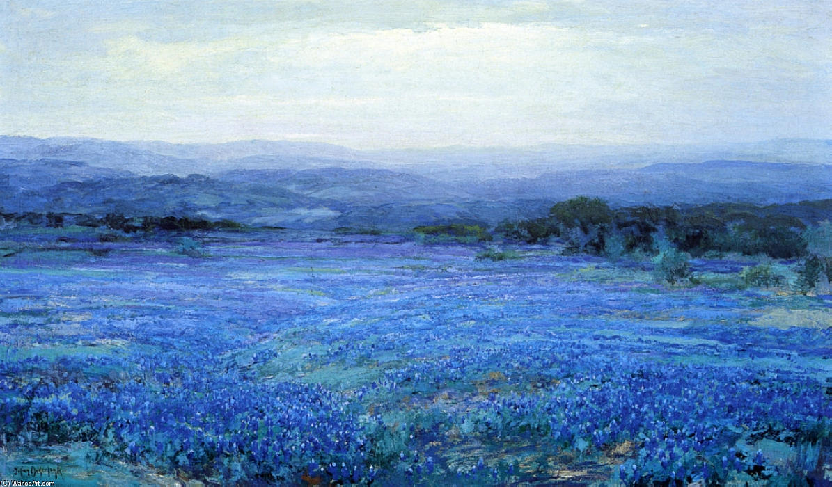 Buy Museum Art Reproductions Panoramic Landscape by Robert Julian Onderdonk (1880-1922, United States) | ArtsDot.com