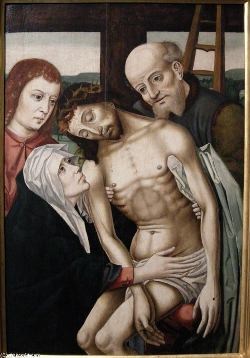 Order Paintings Reproductions Lamentation by Rogier Van Der Weyden (1400-1464, Belgium) | ArtsDot.com