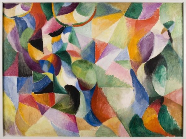 Buy Museum Art Reproductions Simultaneous Colors by Sonia Delaunay (Sarah Ilinitchna Stern) (Inspired By) (1885-1979, Ukraine) | ArtsDot.com