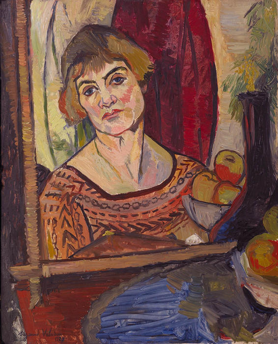 Order Artwork Replica Self-Portrait, 1927 by Suzanne Valadon (1865-1938, France) | ArtsDot.com
