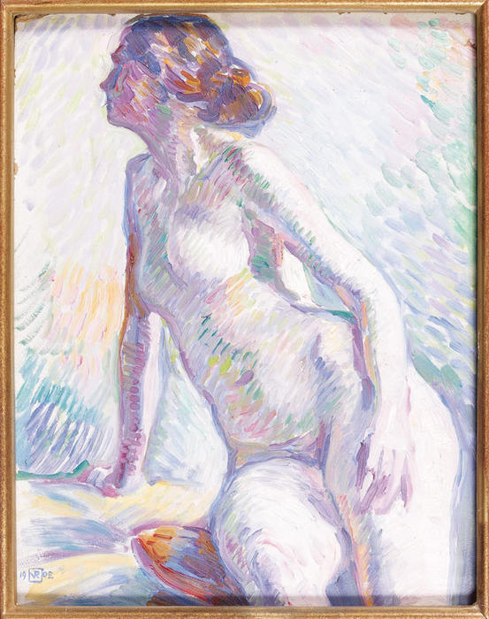 Buy Museum Art Reproductions Nude, 1902 by Theo Van Rysselberghe (1862-1926, Belgium) | ArtsDot.com