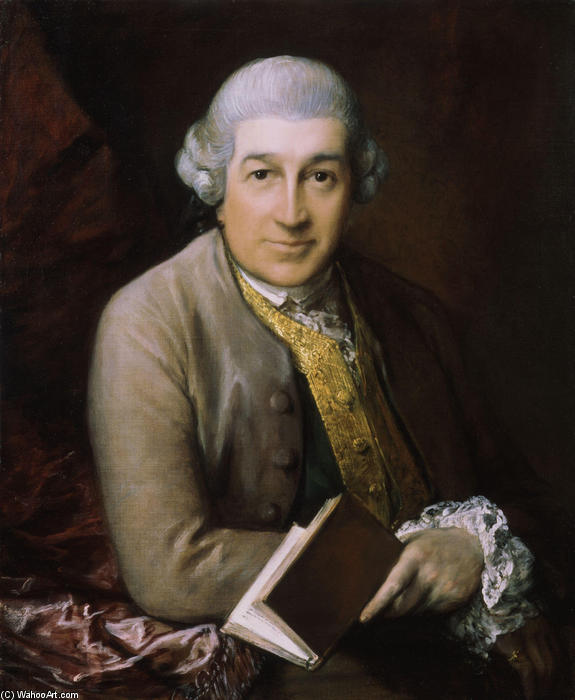 Buy Museum Art Reproductions Portrait of David Garrick, 1770 by Thomas Gainsborough (1727-1788, United Kingdom) | ArtsDot.com