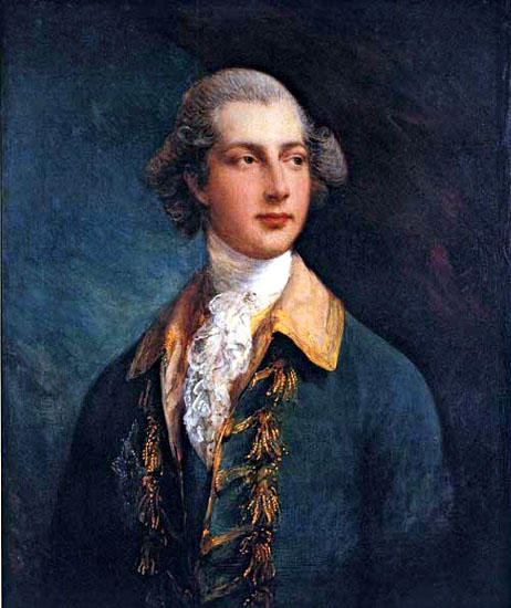 Order Oil Painting Replica George IV as Prince of Wales, 1781 by Thomas Gainsborough (1727-1788, United Kingdom) | ArtsDot.com