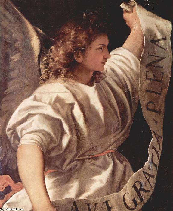 Order Oil Painting Replica Angel, 1522 by Tiziano Vecellio (Titian) (1490-1576, Italy) | ArtsDot.com