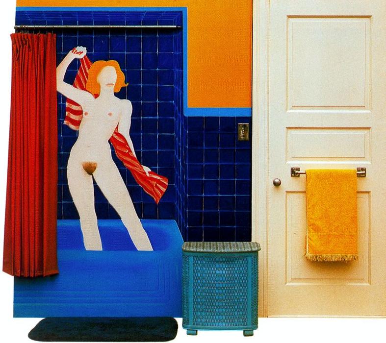 Collage with bather by Tom Wesselmann (1931-2004, United States) Tom Wesselmann | ArtsDot.com