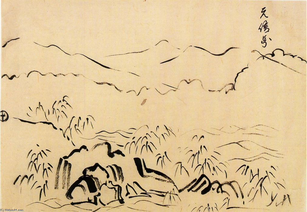 Order Art Reproductions Mountain by Utagawa Kuniyoshi (1797-1861, Japan) | ArtsDot.com