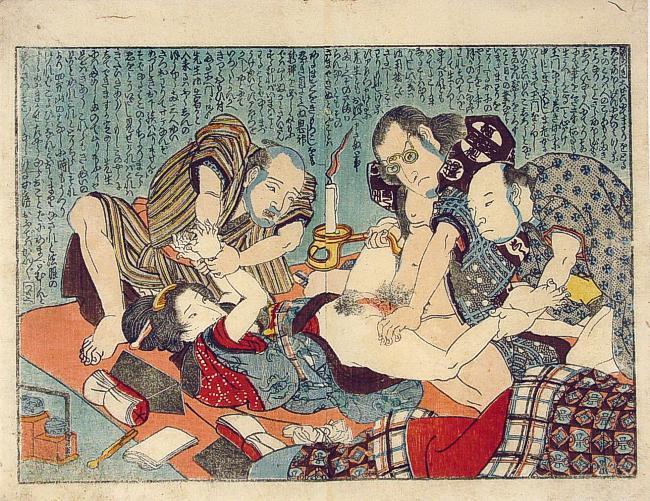 Buy Museum Art Reproductions Rape scene by Utagawa Kuniyoshi (1797-1861, Japan) | ArtsDot.com