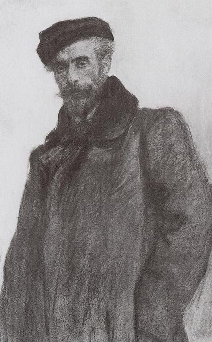 Buy Museum Art Reproductions Portrait of the Artist Isaac Levitan, 1900 by Valentin Alexandrovich Serov (1865-1911, Russia) | ArtsDot.com