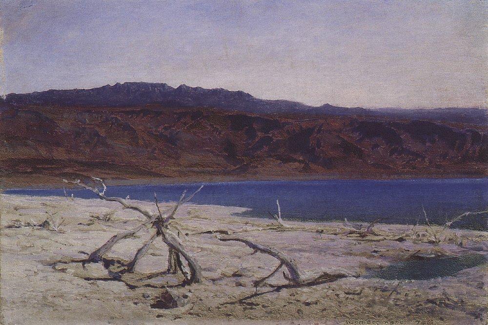 Order Oil Painting Replica Dead Sea, 1882 by Vasily Dmitrievich Polenov (1844-1927) | ArtsDot.com