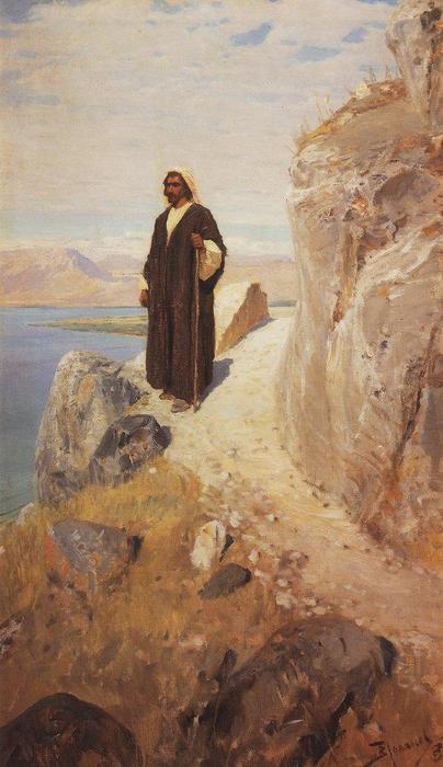 Buy Museum Art Reproductions And he returned to Galilee in the power of the Spirit, 1900 by Vasily Polenov (1844-1927, Russia) | ArtsDot.com