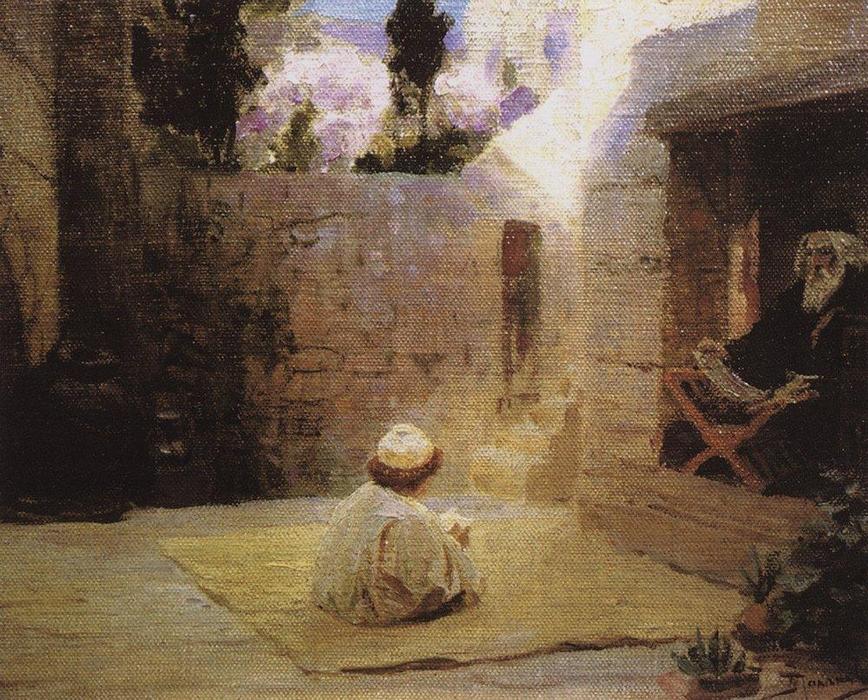 Order Oil Painting Replica Was filled with wisdom, 1900 by Vasily Polenov (1844-1927, Russia) | ArtsDot.com