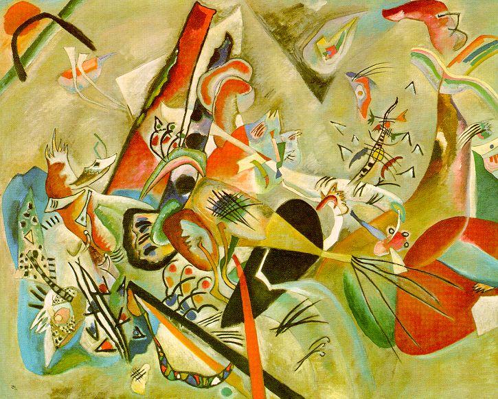 Order Art Reproductions In Grey, 1919 by Wassily Kandinsky (1866-1944, Russia) | ArtsDot.com