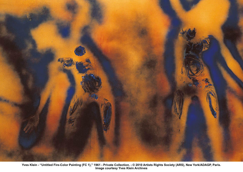 Buy Museum Art Reproductions Fire Painting, 1961 by Yves Klein (Inspired By) (1928-1962, France) | ArtsDot.com