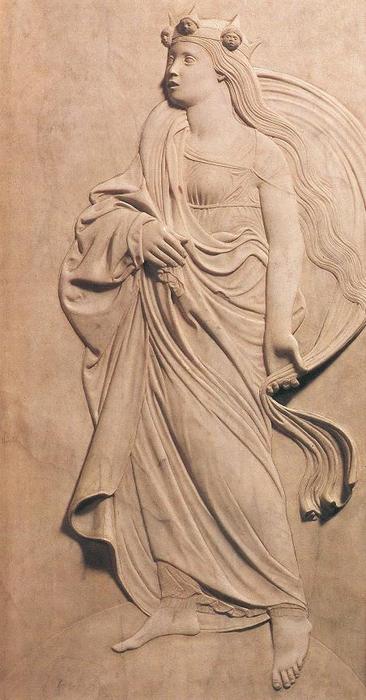 Buy Museum Art Reproductions Philosophy, 1456 by Agostino Di Duccio (1418-1481, Italy) | ArtsDot.com
