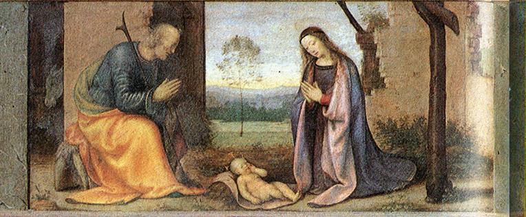 Buy Museum Art Reproductions Birth of Christ, 1503 by Mariotto Albertinelli (1474-1515, Italy) | ArtsDot.com