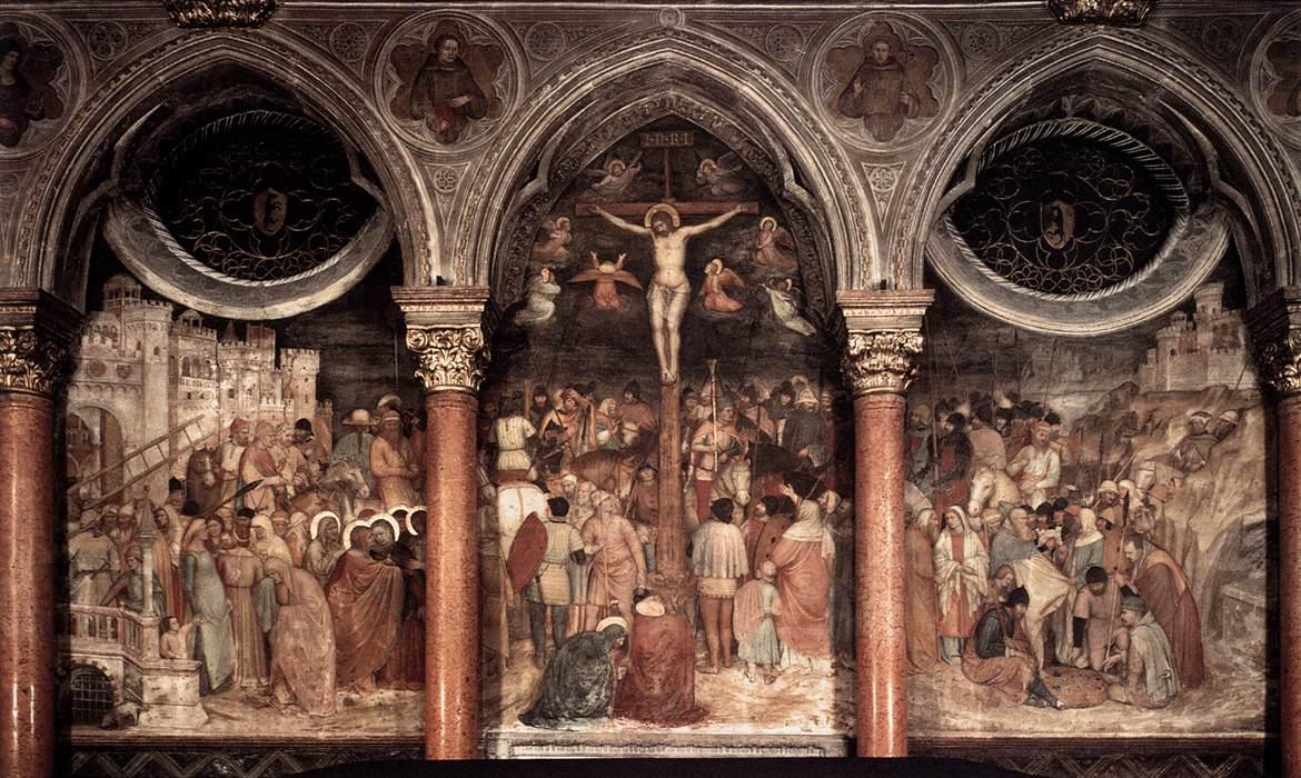 Buy Museum Art Reproductions Crucifixion, 1376 by Altichiero Da Zevio (1330-1390, Italy) | ArtsDot.com