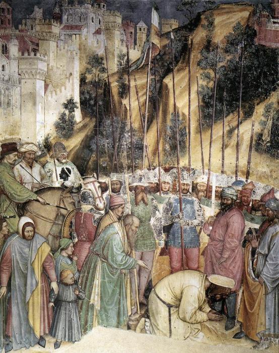 Order Art Reproductions The Execution of Saint George, 1380 by Altichiero Da Zevio (1330-1390, Italy) | ArtsDot.com