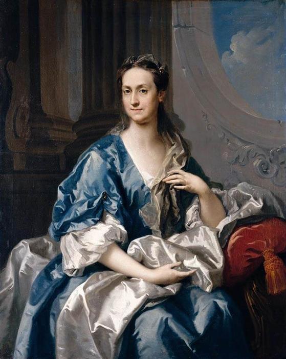 Buy Museum Art Reproductions Portrait of a Lady by Jacopo Amigoni (1682-1752, Italy) | ArtsDot.com