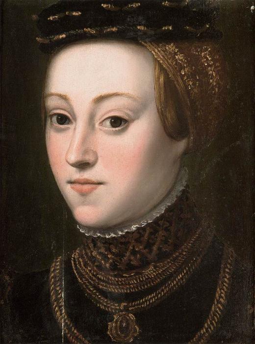 Order Paintings Reproductions Bust of a Daughter of Ferdinand I, 1563 by Giuseppe Arcimboldo (1527-1593, Italy) | ArtsDot.com