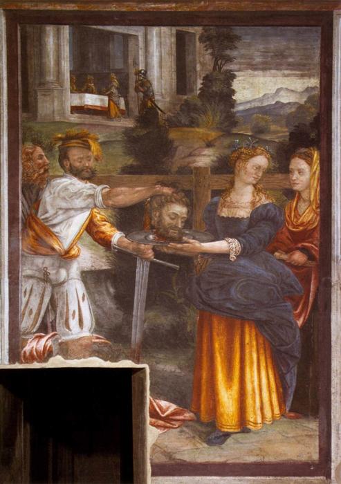 Order Paintings Reproductions Scenes from the Life of St John the Baptist, 1545 by Giuseppe Arcimboldo (1527-1593, Italy) | ArtsDot.com