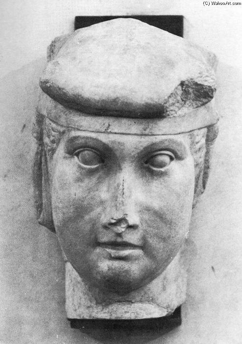 Order Artwork Replica Head of a Young Man by Arnolfo Di Cambio (1245-1310, Italy) | ArtsDot.com