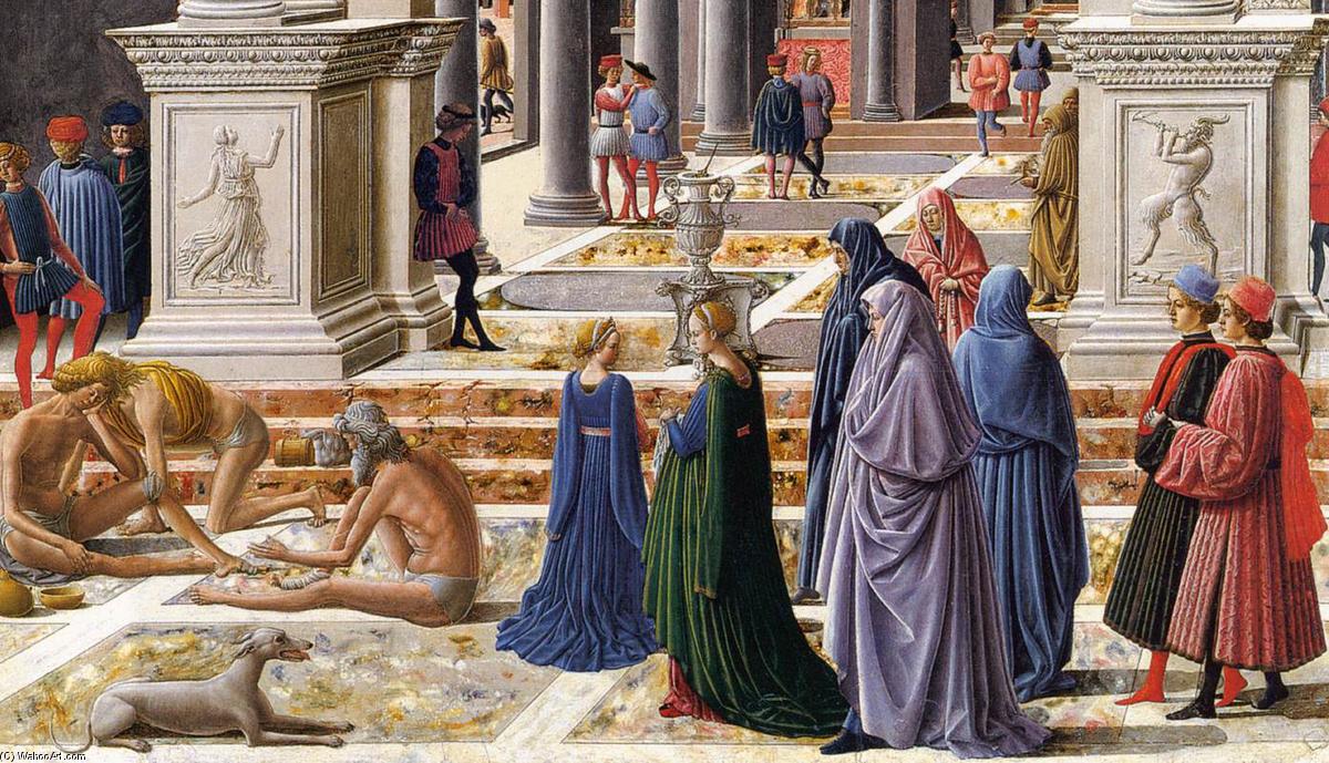 Order Artwork Replica The Presentation of the Virgin in the Temple (detail), 1467 by Fra Carnevale (1420-1484, Italy) | ArtsDot.com