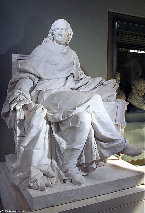 Buy Museum Art Reproductions Montesquieu, 1783 by Claude Michel (Clodion) (1738-1814, France) | ArtsDot.com