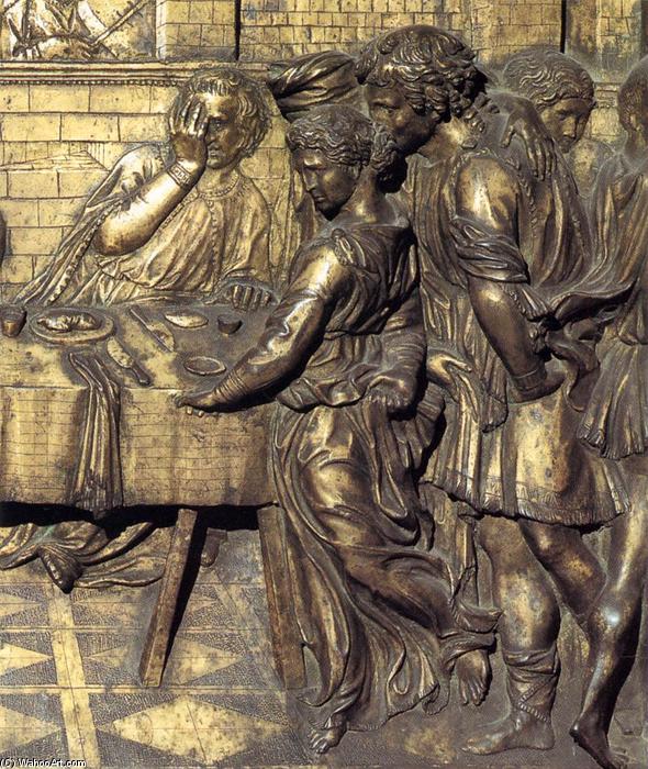 Order Artwork Replica Herod`s Banquet (detail), 1427 by Donatello (1386-1466, Italy) | ArtsDot.com